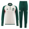 Messico Quarter Zip White Felpe da Allenamento 2022 Verde per Uomo